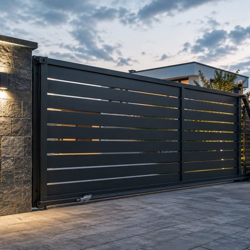 Fermetures et automatismes : portes, portails et barrières automatiques AJ2P